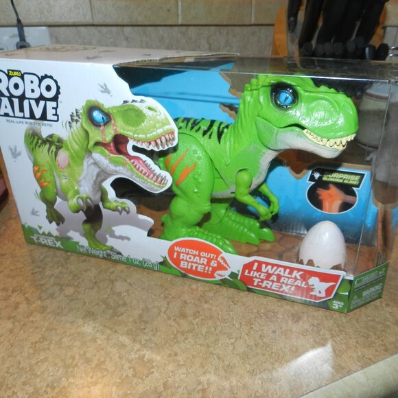 Zuru Robo Alive Real Life Robotic Pet Walking T-Rex Dinosaur BNWT🆕⌚📦🏃💨🚚 - Picture 3 of 16